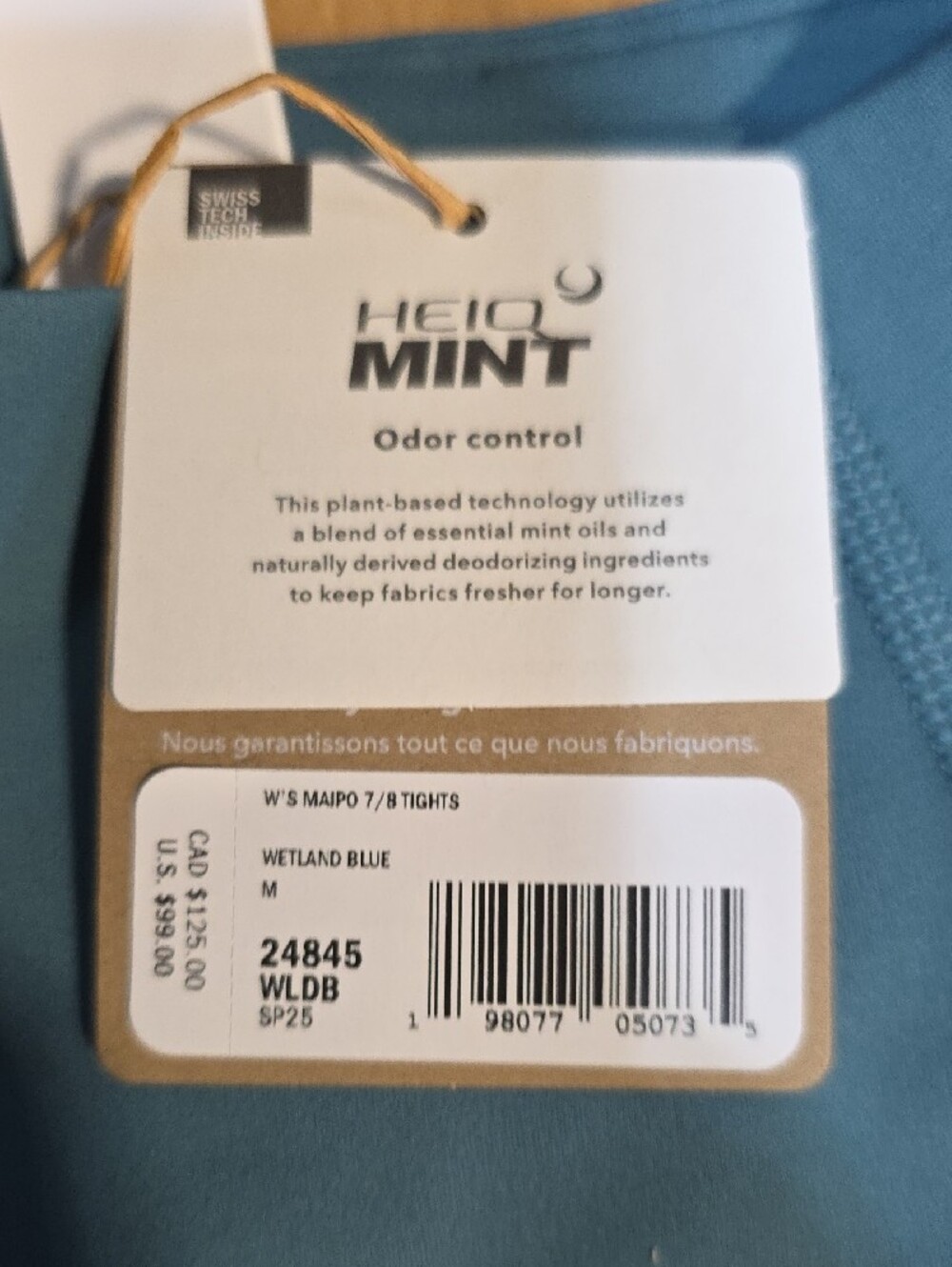 Patagonia Teal Leggings - Picture 3 of 4